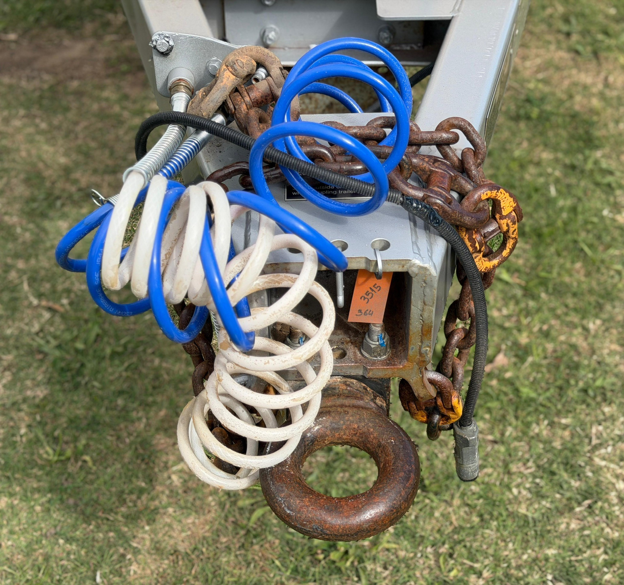 REDMOND GARY 3 DRUM ABC DRUM STAND CABLE TRAILER 6000KG ATM AERIAL BUNDLE CABLE image 14
