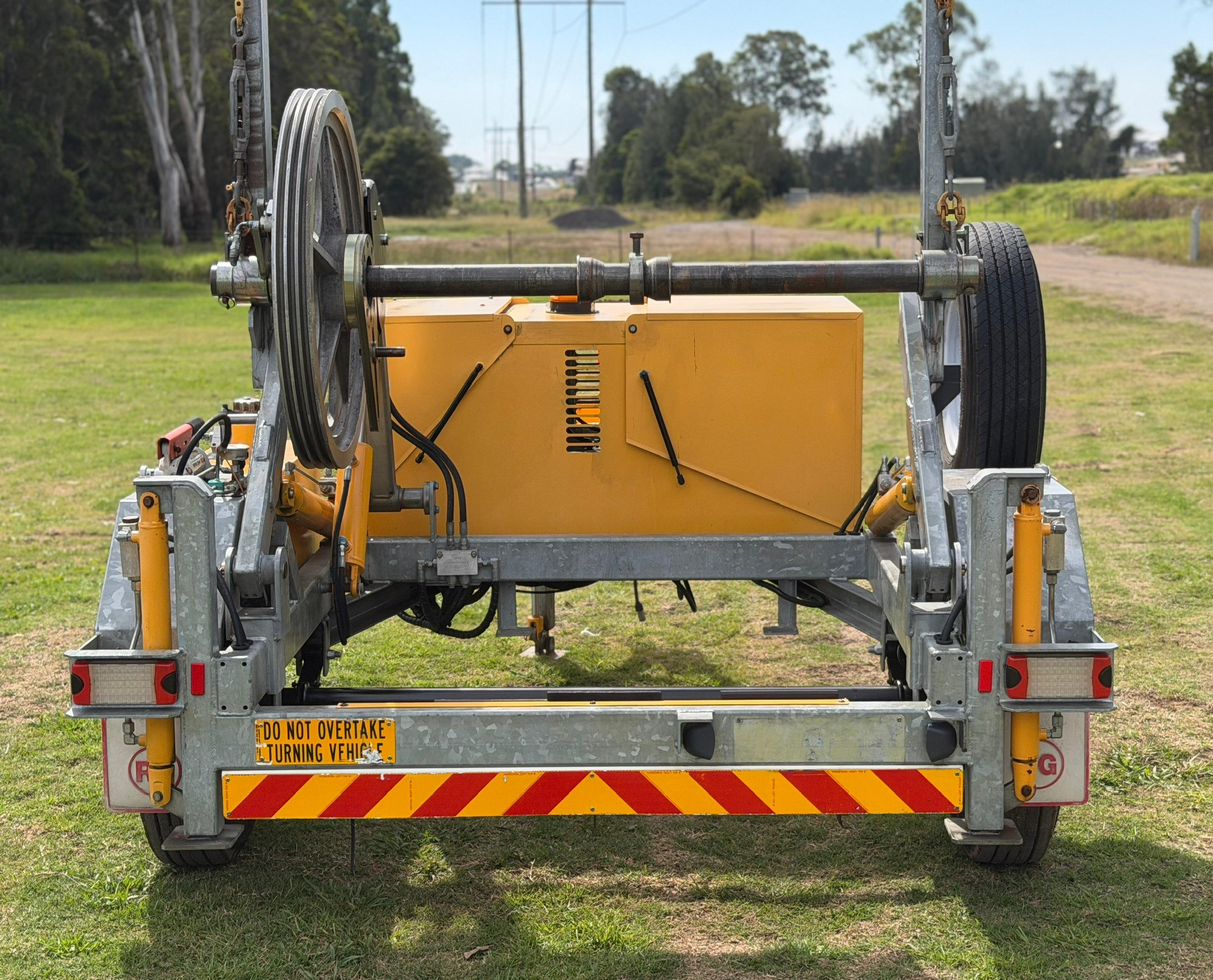 REDMOND GARY 1.5T SELF LOADING CABLE DRUM TRAILER image 14