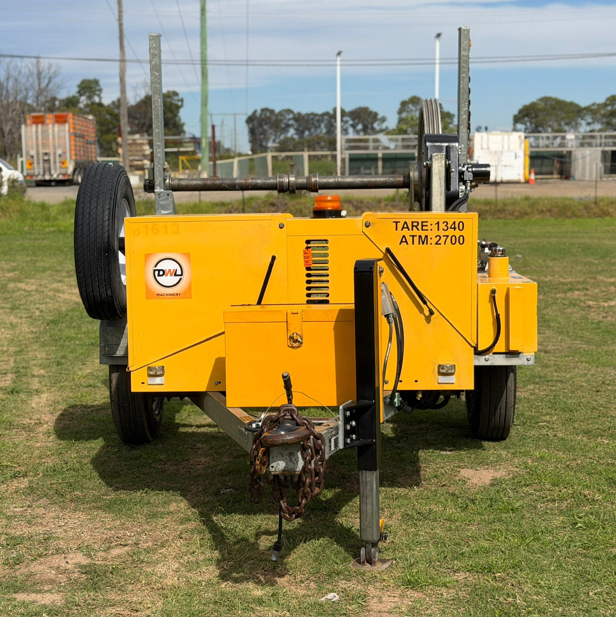 REDMOND GARY 1.5T SELF LOADING CABLE DRUM TRAILER image 15