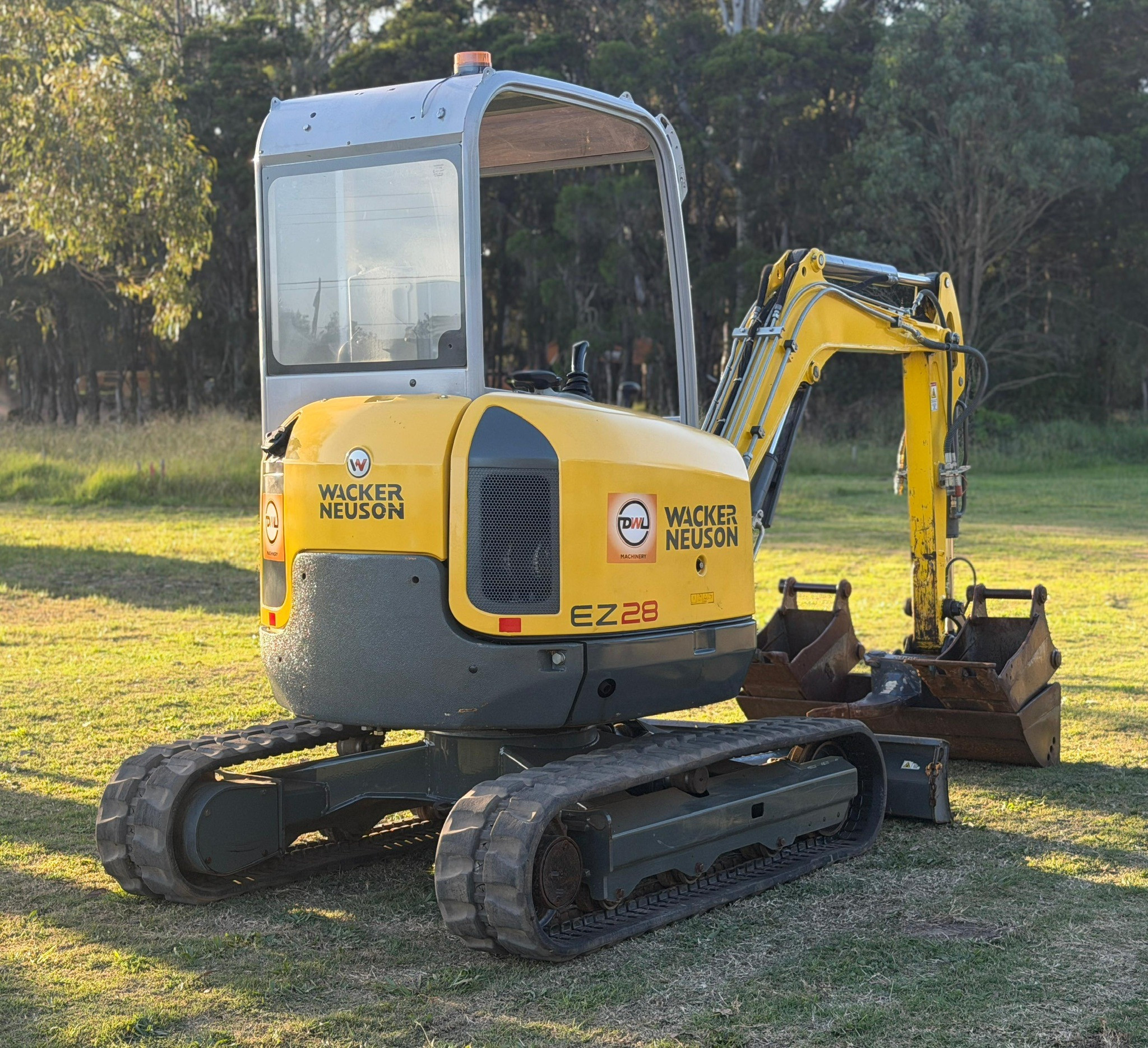 WACKER NEUSON EZ28 EXCAVATOR KUBOTA KOBELCO CATERPILLAR CAT HITACHI BOBCAT image 2