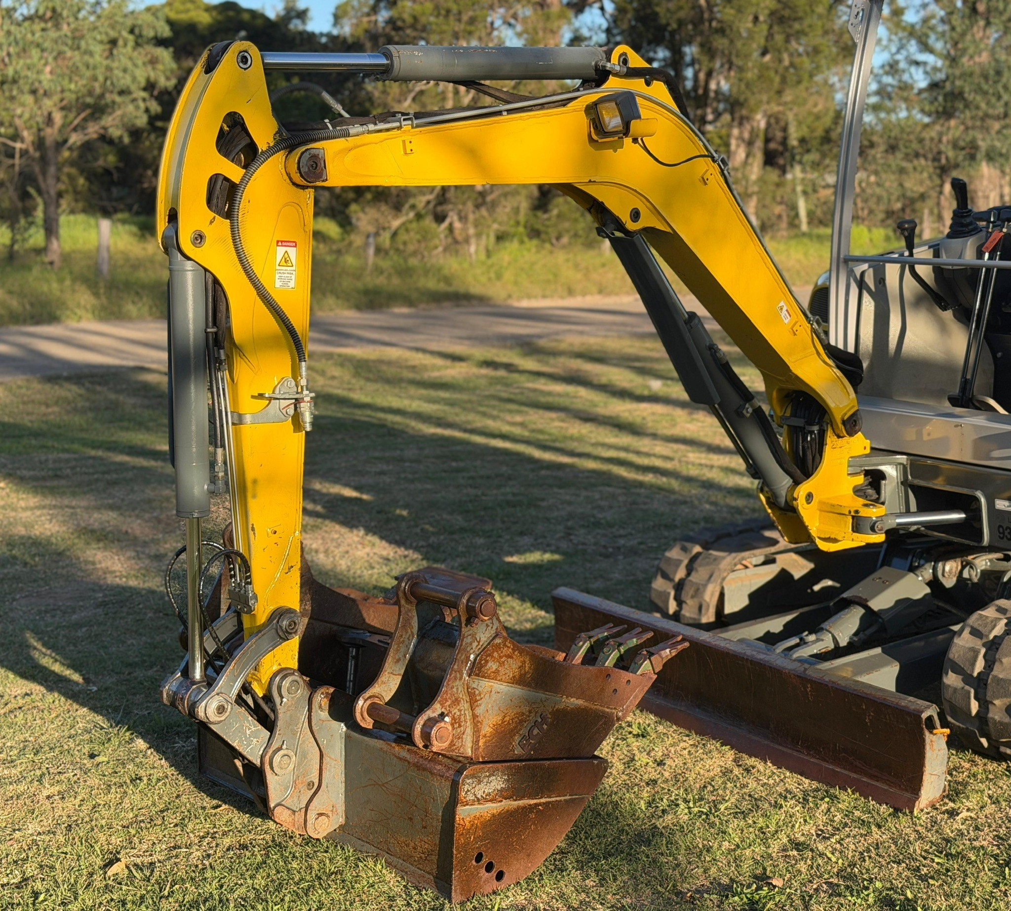 WACKER NEUSON EZ28 EXCAVATOR KUBOTA KOBELCO CATERPILLAR CAT HITACHI BOBCAT image 10