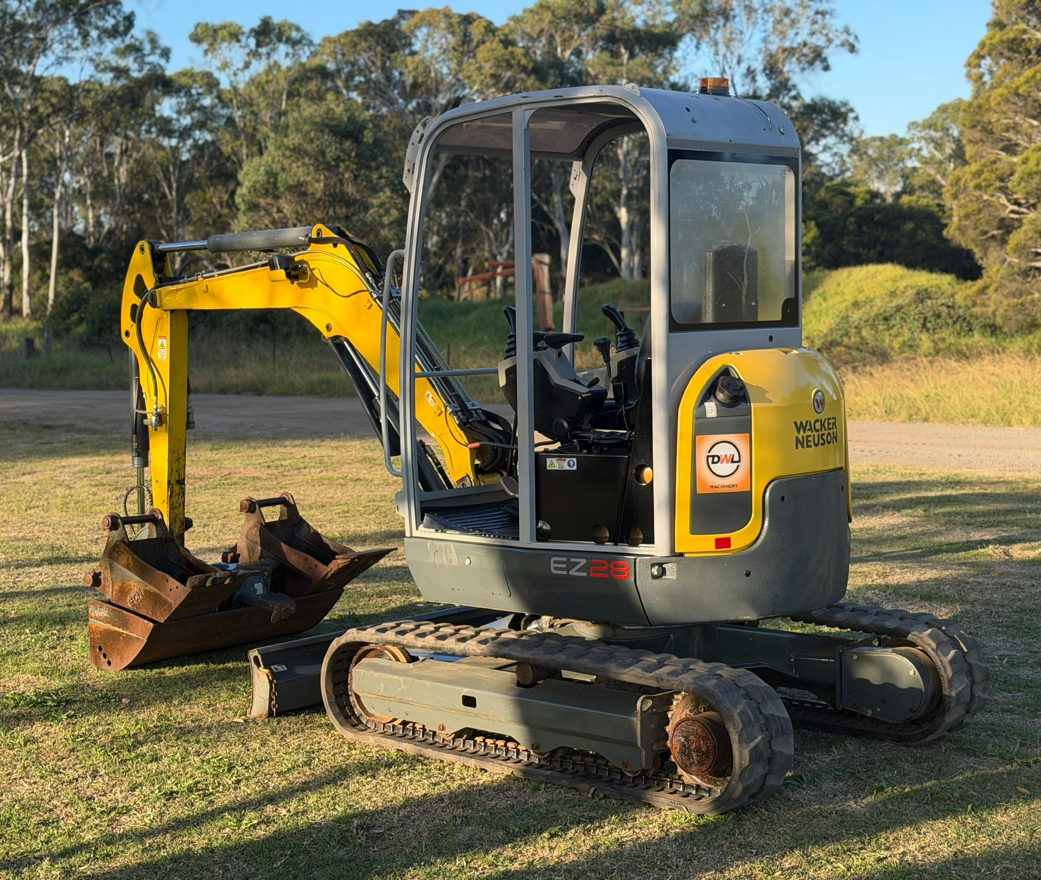 WACKER NEUSON EZ28 EXCAVATOR KUBOTA KOBELCO CATERPILLAR CAT HITACHI BOBCAT image 3