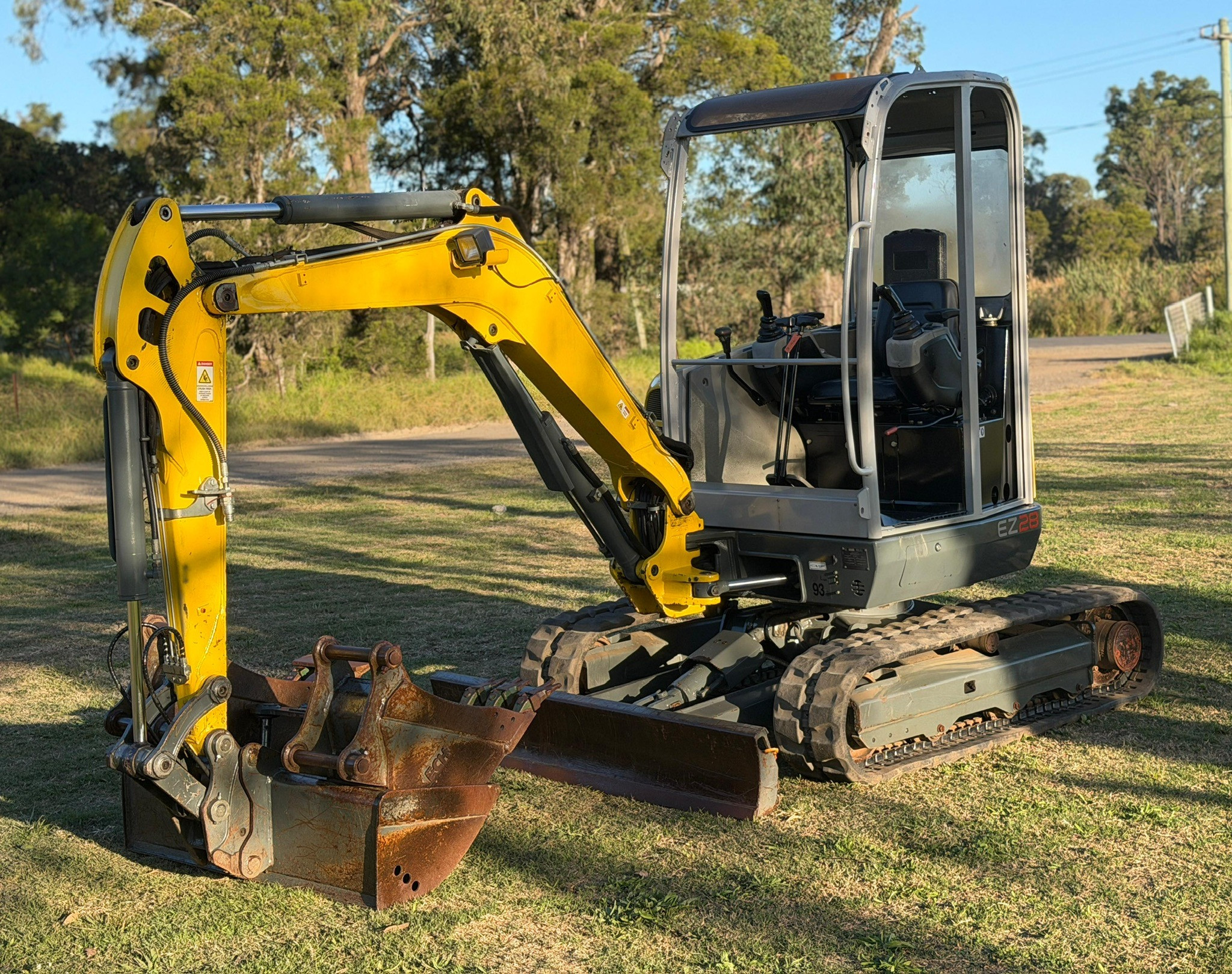 WACKER NEUSON EZ28 EXCAVATOR KUBOTA KOBELCO CATERPILLAR CAT HITACHI BOBCAT image 5