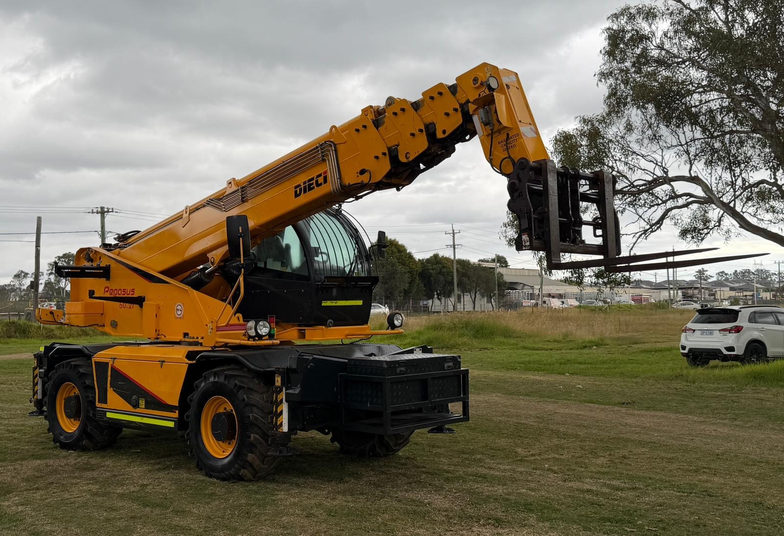 DIECI PEGASUS 50.21 ALL TERRAIN 360 DEGREE ROTATING TELEHANDLER CRANE MANITOU JCB MERLO DIECI image 11