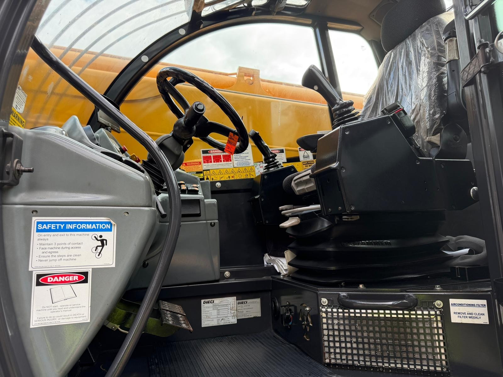 DIECI PEGASUS 50.21 ALL TERRAIN 360 DEGREE ROTATING TELEHANDLER CRANE MANITOU JCB MERLO DIECI image 16