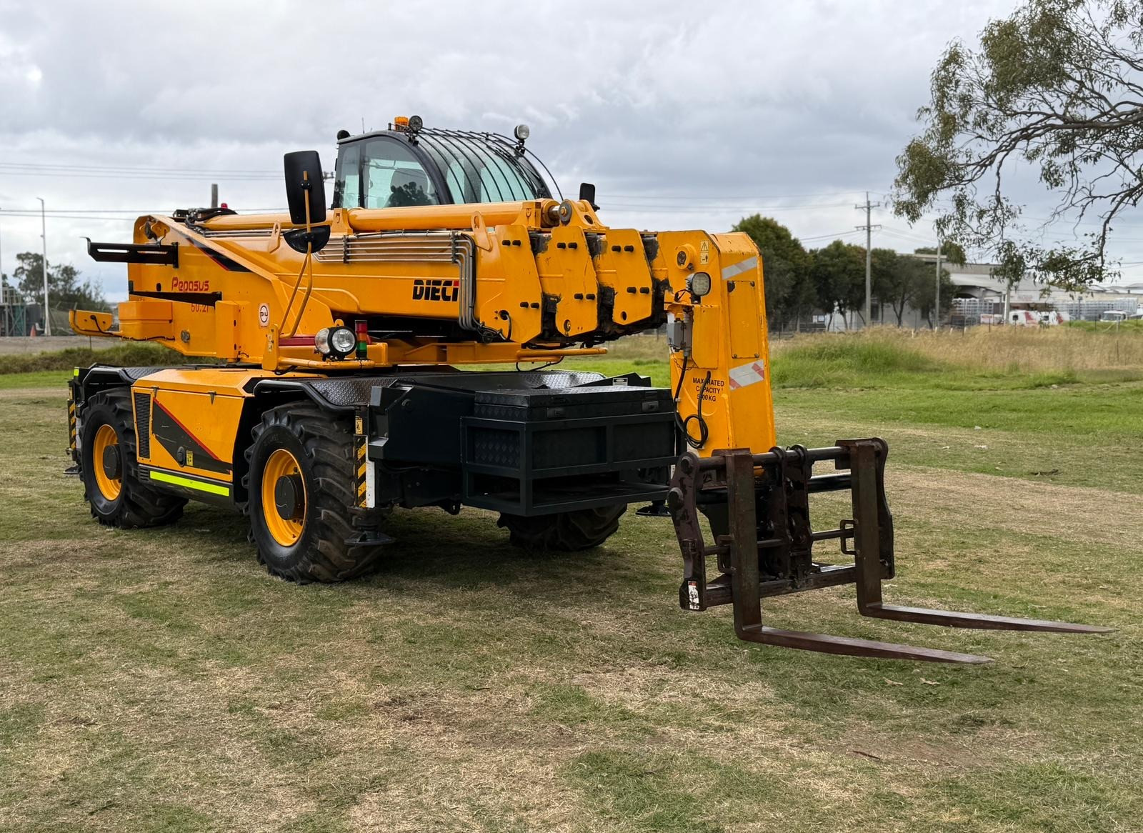DIECI PEGASUS 50.21 ALL TERRAIN 360 DEGREE ROTATING TELEHANDLER CRANE MANITOU JCB MERLO DIECI image 2