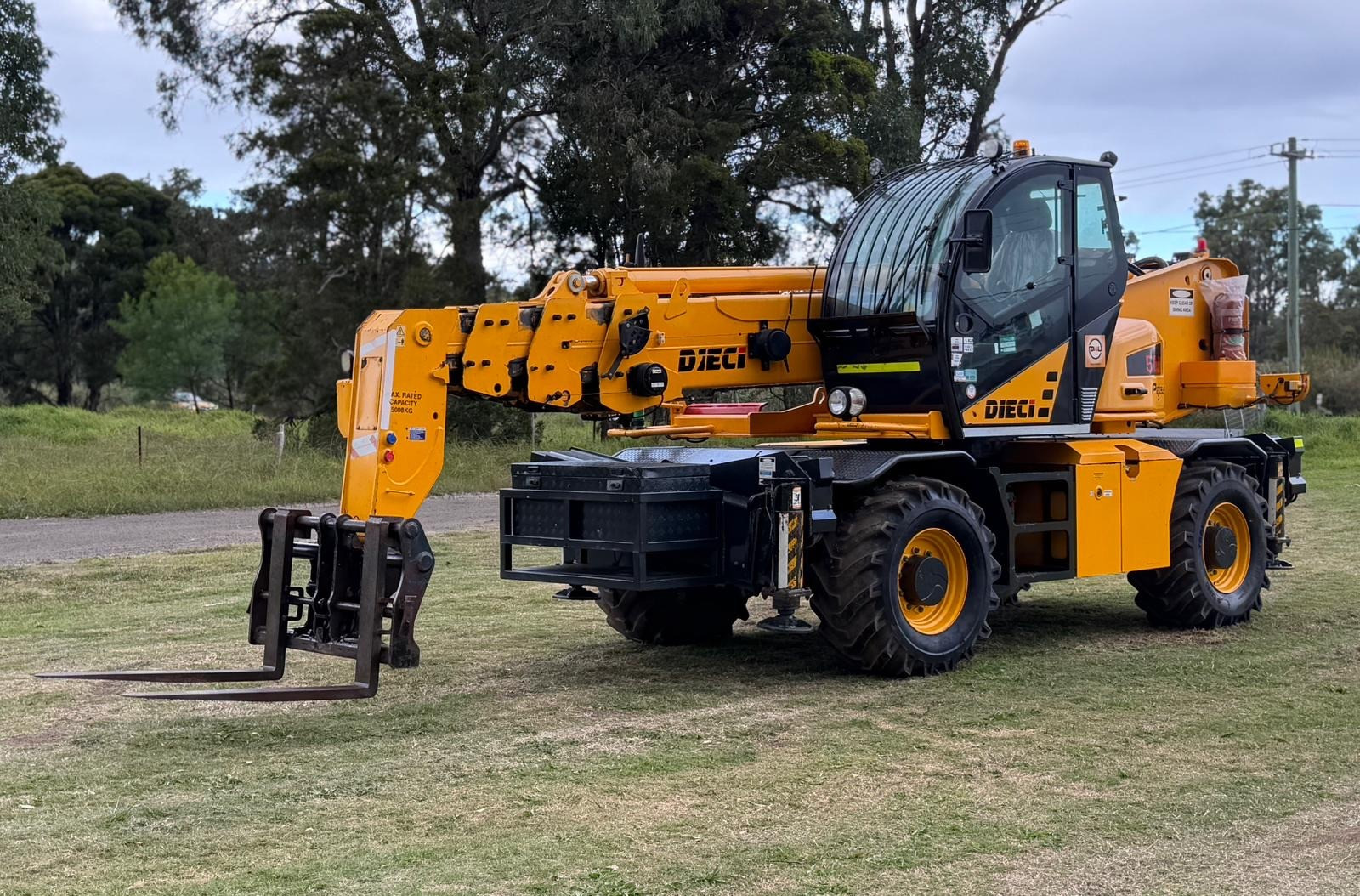 DIECI PEGASUS 50.21 ALL TERRAIN 360 DEGREE ROTATING TELEHANDLER CRANE MANITOU JCB MERLO DIECI image 6
