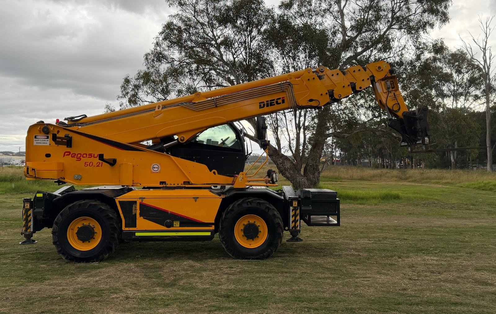 DIECI PEGASUS 50.21 ALL TERRAIN 360 DEGREE ROTATING TELEHANDLER CRANE MANITOU JCB MERLO DIECI image 12