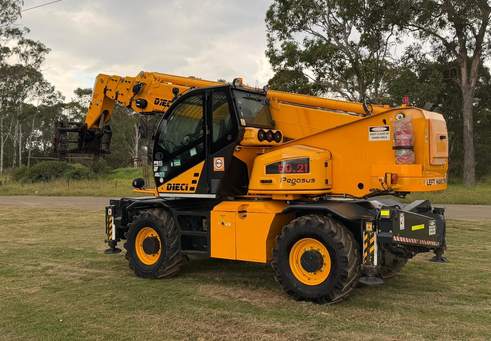 DIECI PEGASUS 50.21 ALL TERRAIN 360 DEGREE ROTATING TELEHANDLER CRANE MANITOU JCB MERLO DIECI