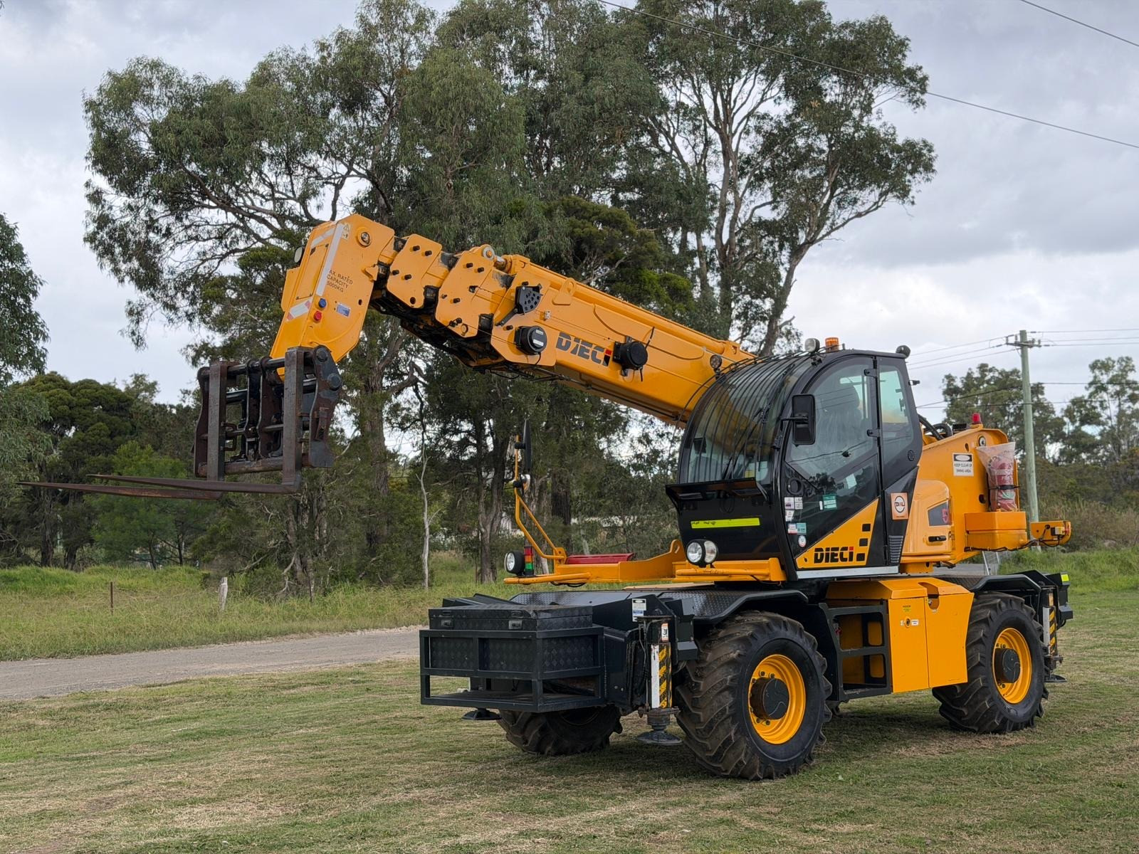 DIECI PEGASUS 50.21 ALL TERRAIN 360 DEGREE ROTATING TELEHANDLER CRANE MANITOU JCB MERLO DIECI image 14