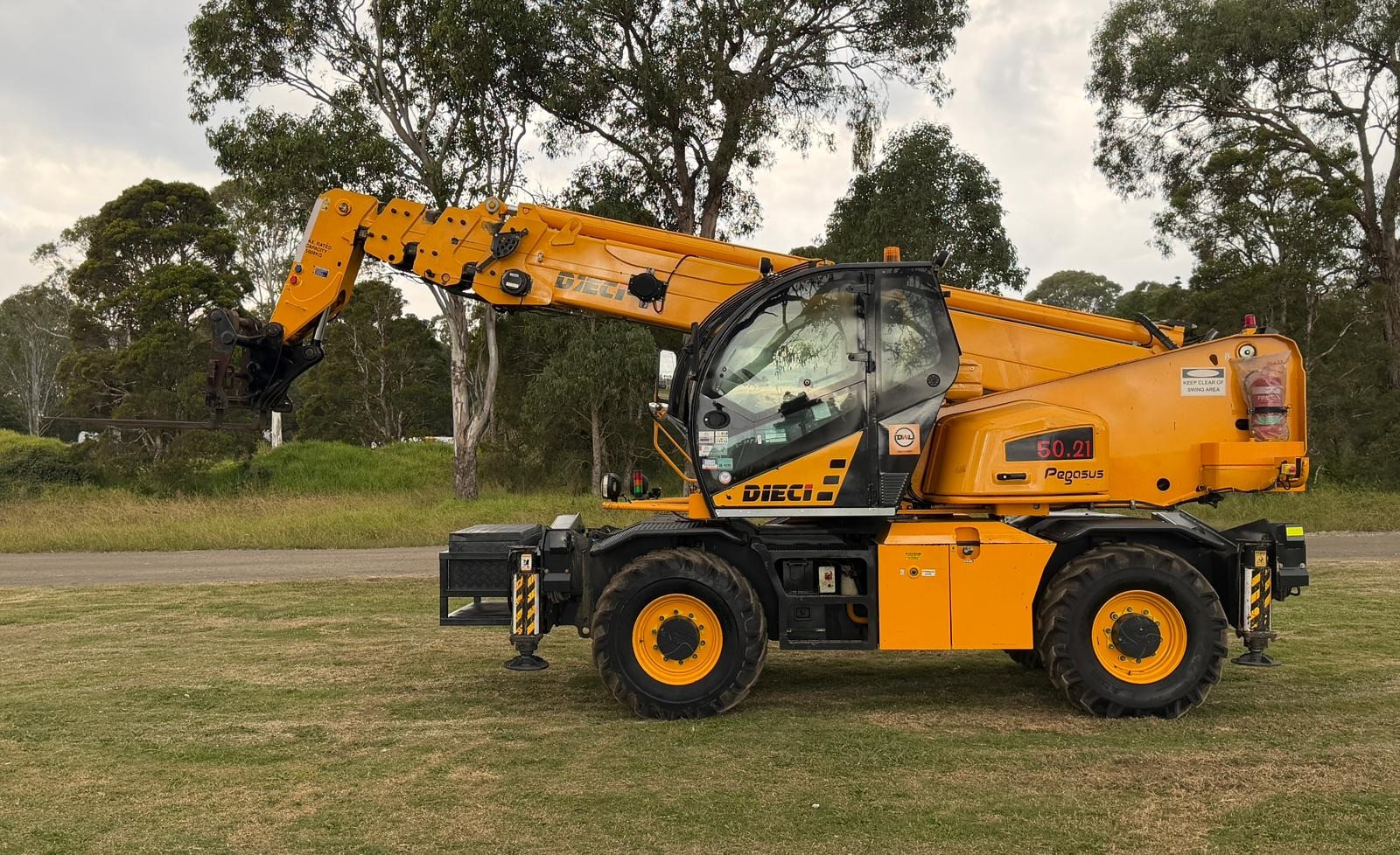 DIECI PEGASUS 50.21 ALL TERRAIN 360 DEGREE ROTATING TELEHANDLER CRANE MANITOU JCB MERLO DIECI image 13