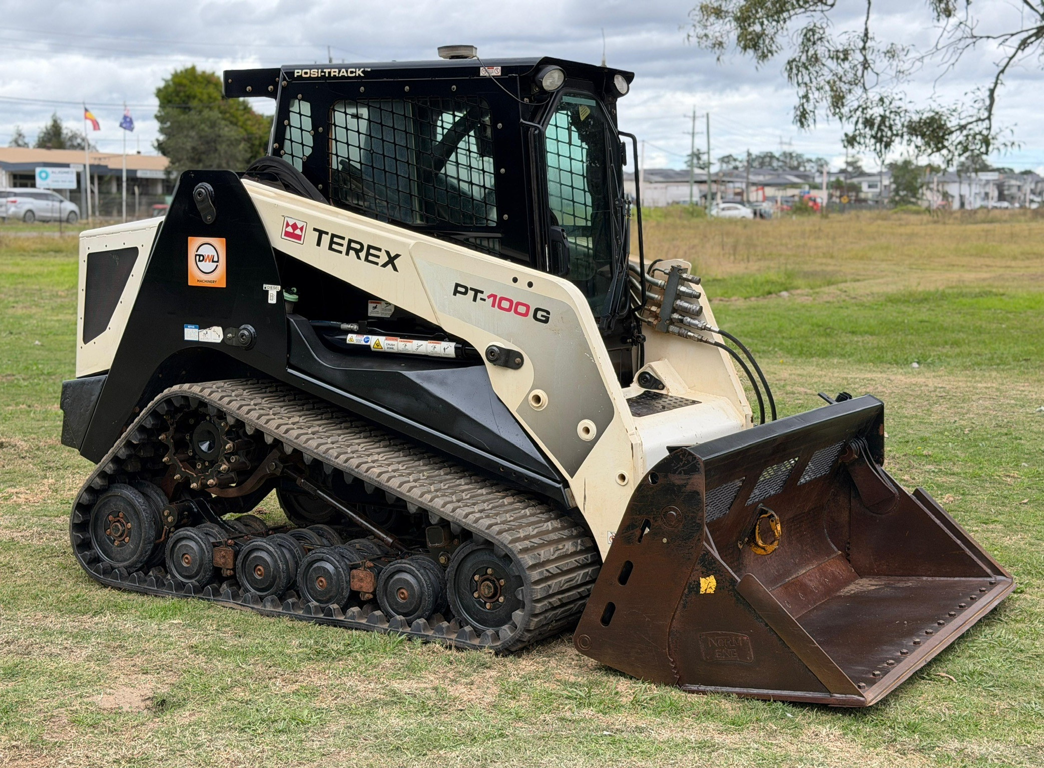 TEREX PT100G 100HP A/C CAB HIGH FLOW POSI TRACK SKID STEER LOADER BOBCAT CATERPILLAR  ASV
