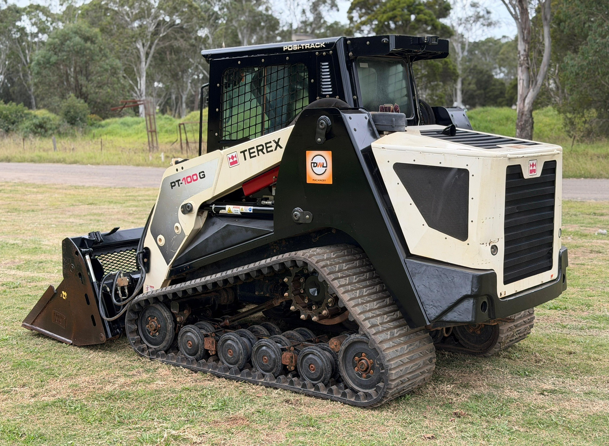 TEREX PT100G 100HP A/C CAB HIGH FLOW POSI TRACK SKID STEER LOADER BOBCAT CATERPILLAR  ASV image 4