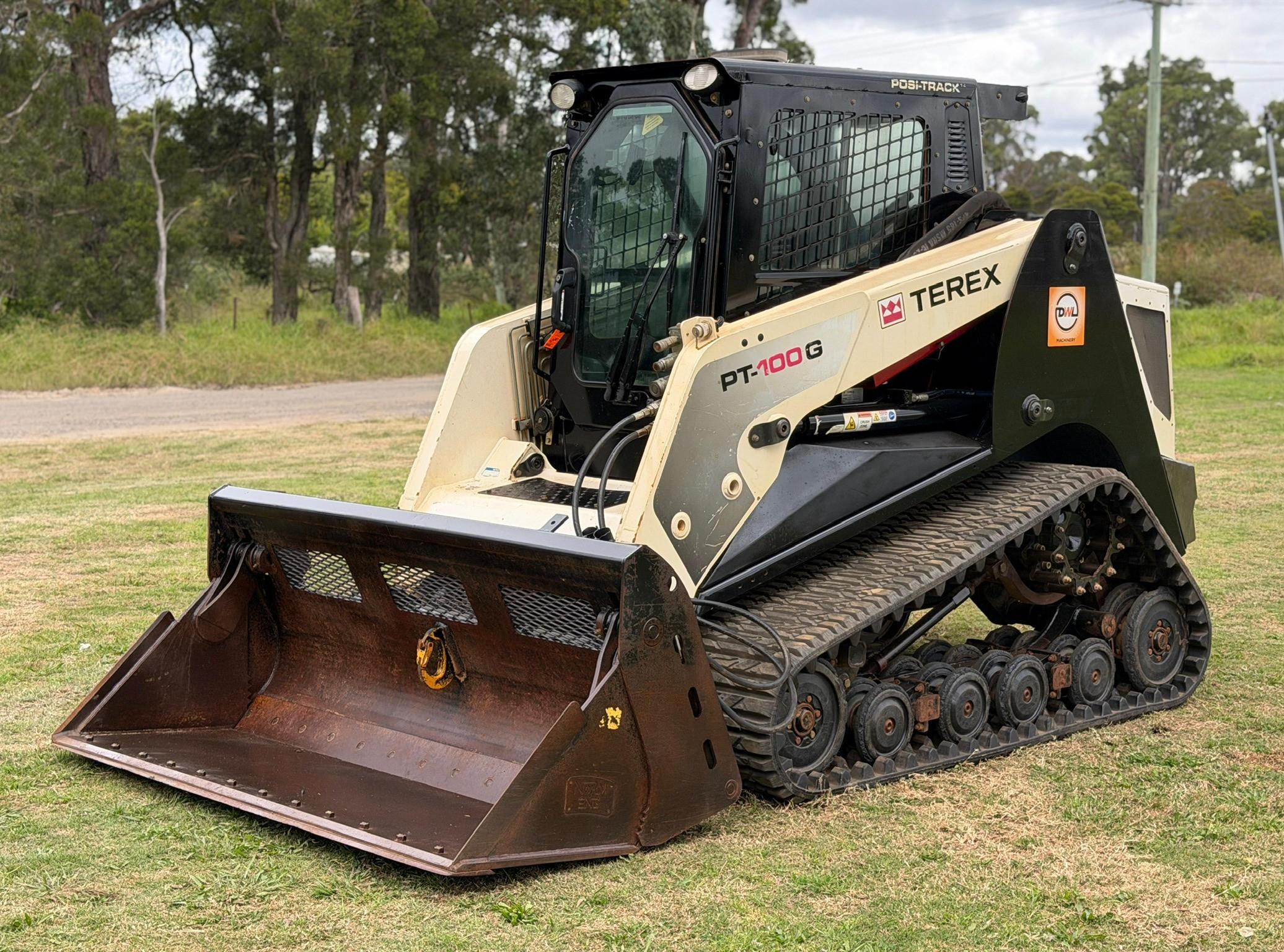 TEREX PT100G 100HP A/C CAB HIGH FLOW POSI TRACK SKID STEER LOADER BOBCAT CATERPILLAR  ASV image 6