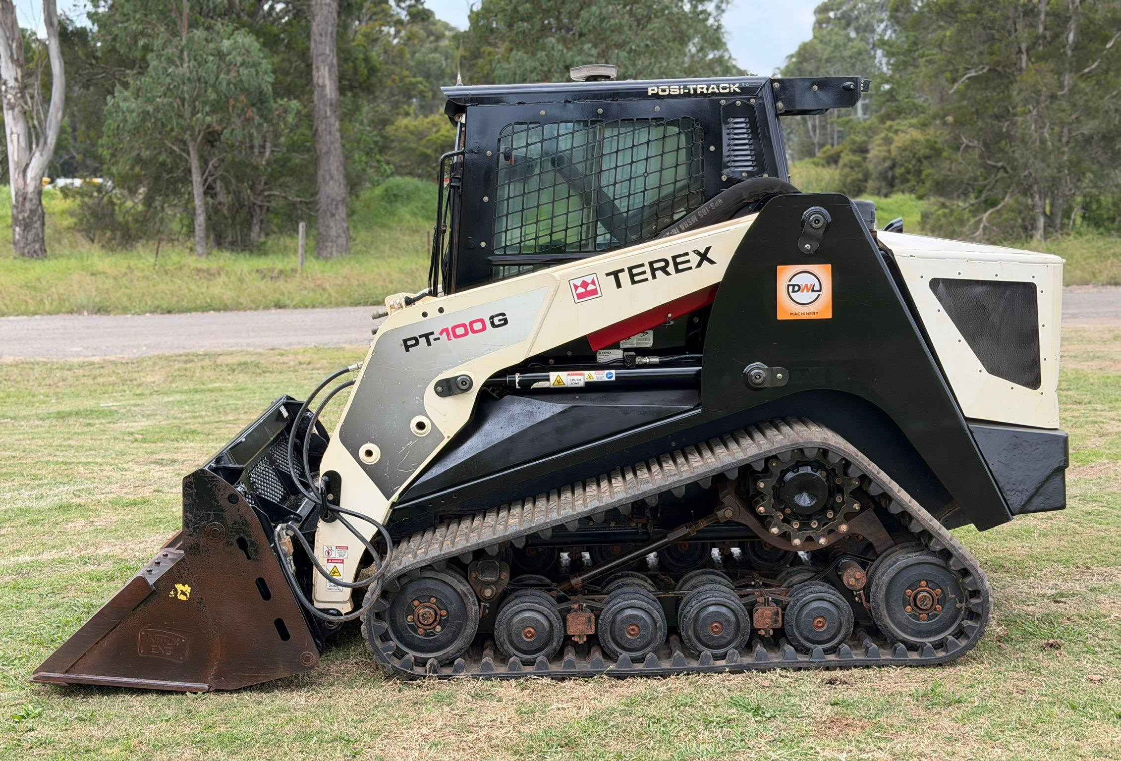 TEREX PT100G 100HP A/C CAB HIGH FLOW POSI TRACK SKID STEER LOADER BOBCAT CATERPILLAR  ASV image 5