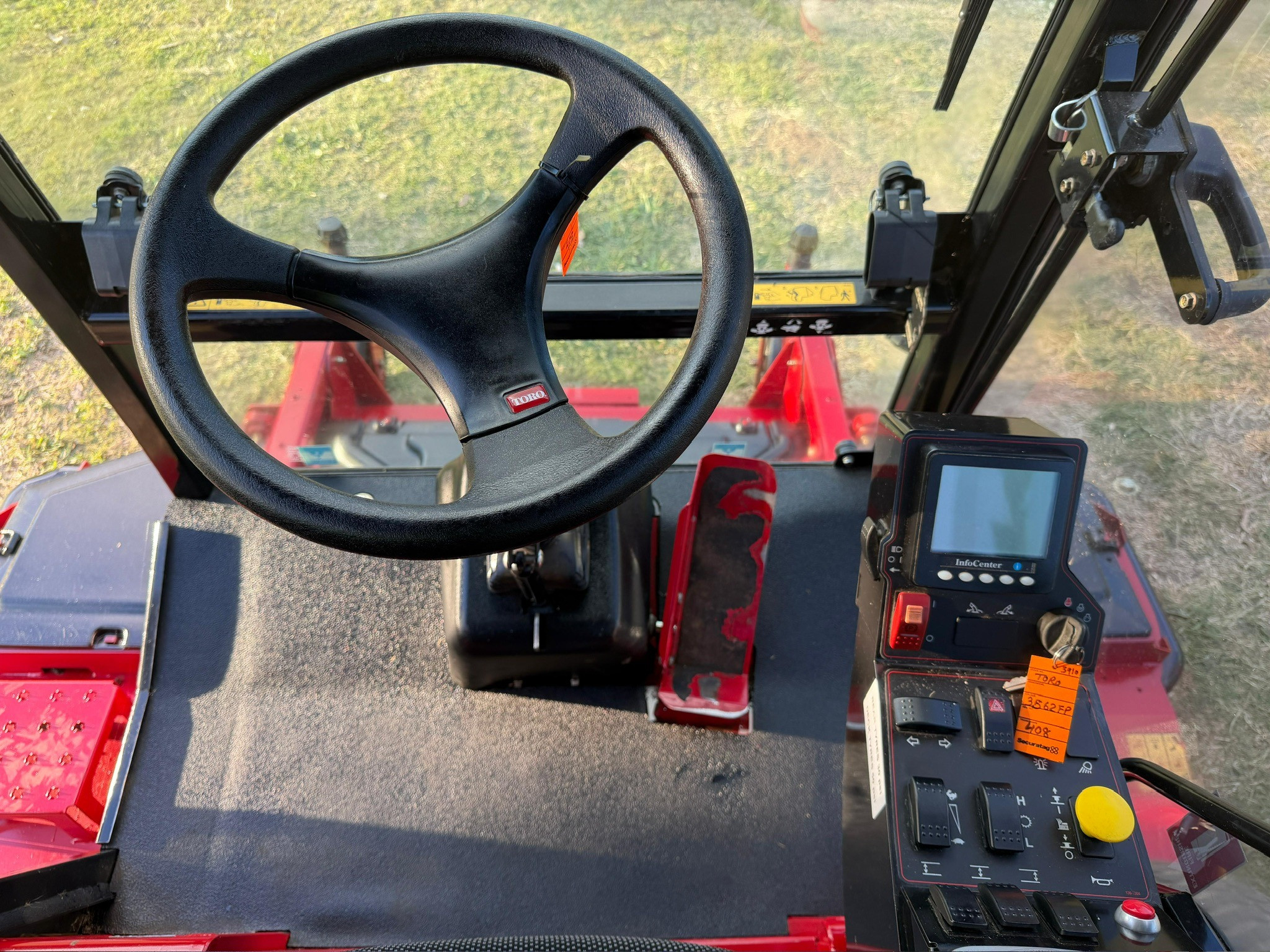 TORO GROUNDSMASTER 5910 DIESEL COMMERCIALRIDE ON LAWN MOWER JOHN DEERE KUBOTA image 11