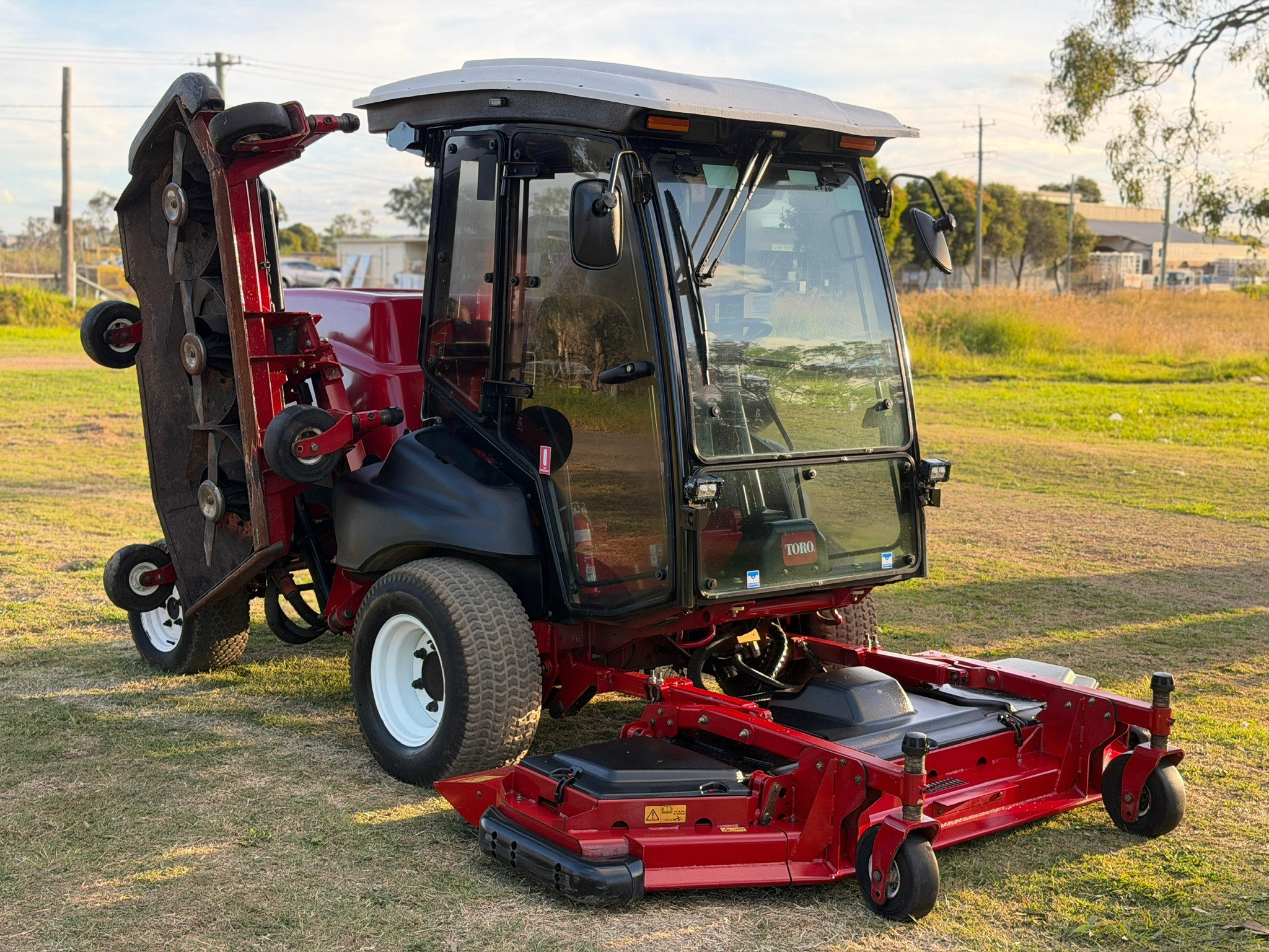 TORO GROUNDSMASTER 5910 DIESEL COMMERCIALRIDE ON LAWN MOWER JOHN DEERE KUBOTA image 20
