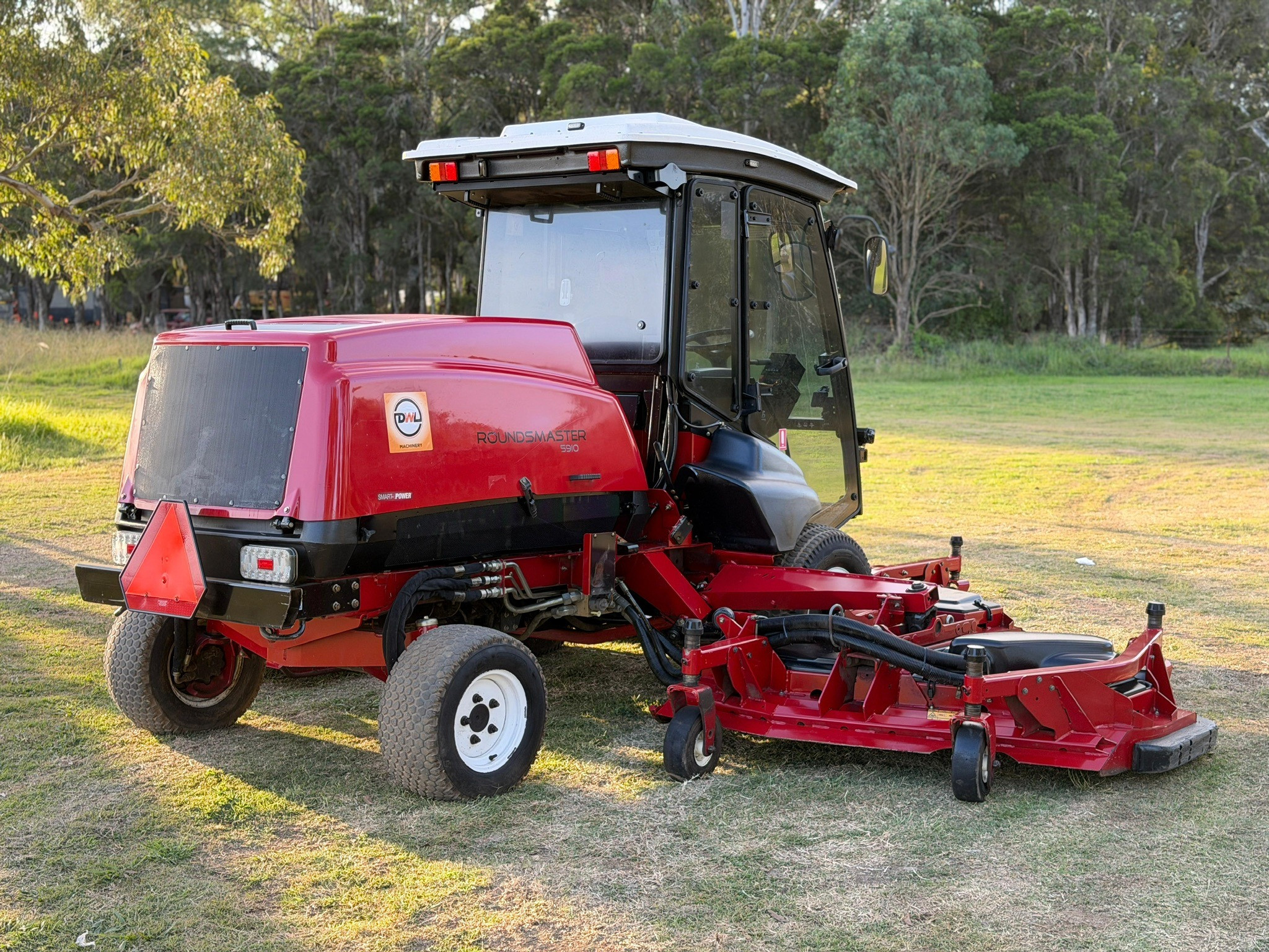 TORO GROUNDSMASTER 5910 DIESEL COMMERCIALRIDE ON LAWN MOWER JOHN DEERE KUBOTA image 4