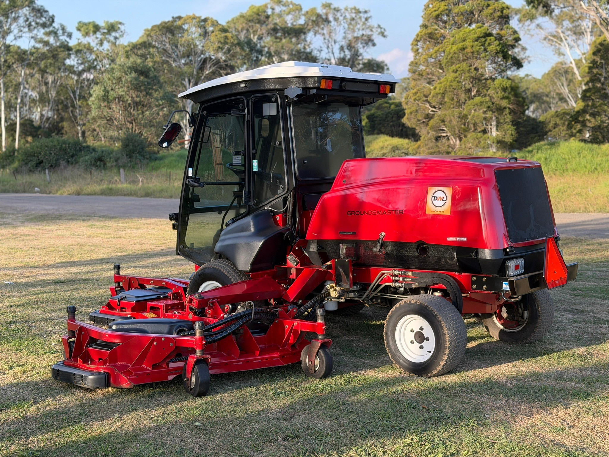 TORO GROUNDSMASTER 5910 DIESEL COMMERCIALRIDE ON LAWN MOWER JOHN DEERE KUBOTA image 5
