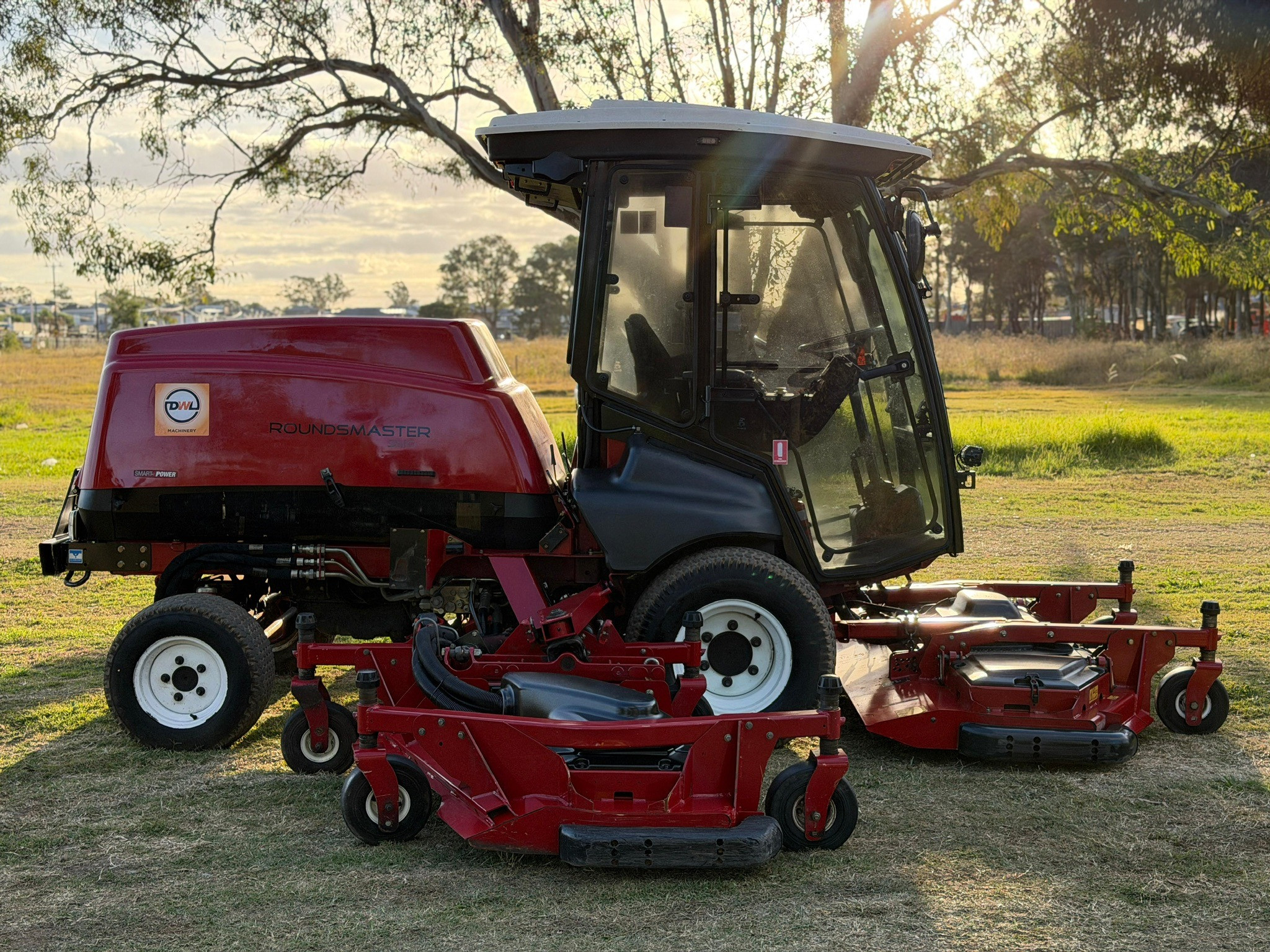 TORO GROUNDSMASTER 5910 DIESEL COMMERCIALRIDE ON LAWN MOWER JOHN DEERE KUBOTA image 6