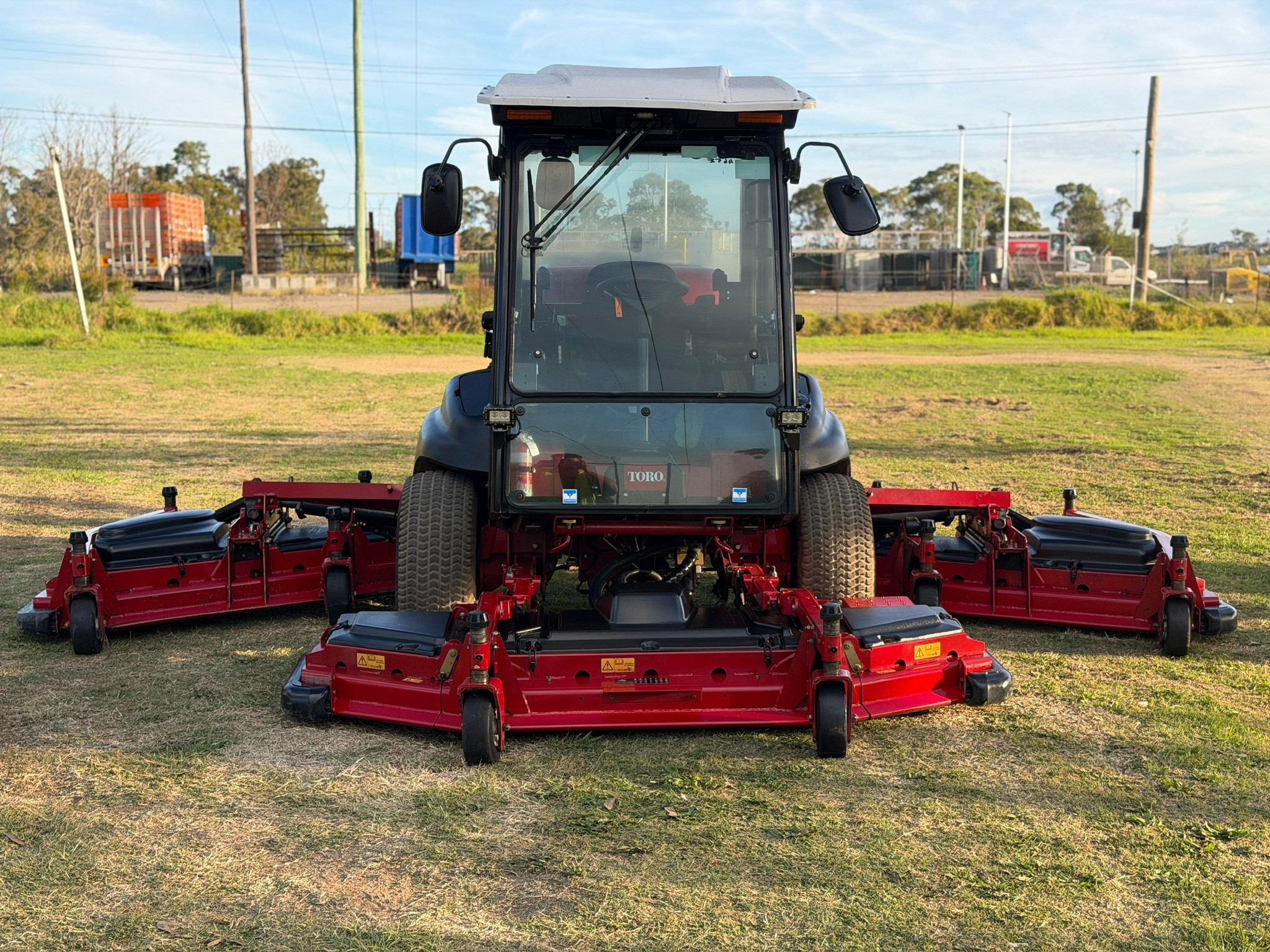 TORO GROUNDSMASTER 5910 DIESEL COMMERCIALRIDE ON LAWN MOWER JOHN DEERE KUBOTA