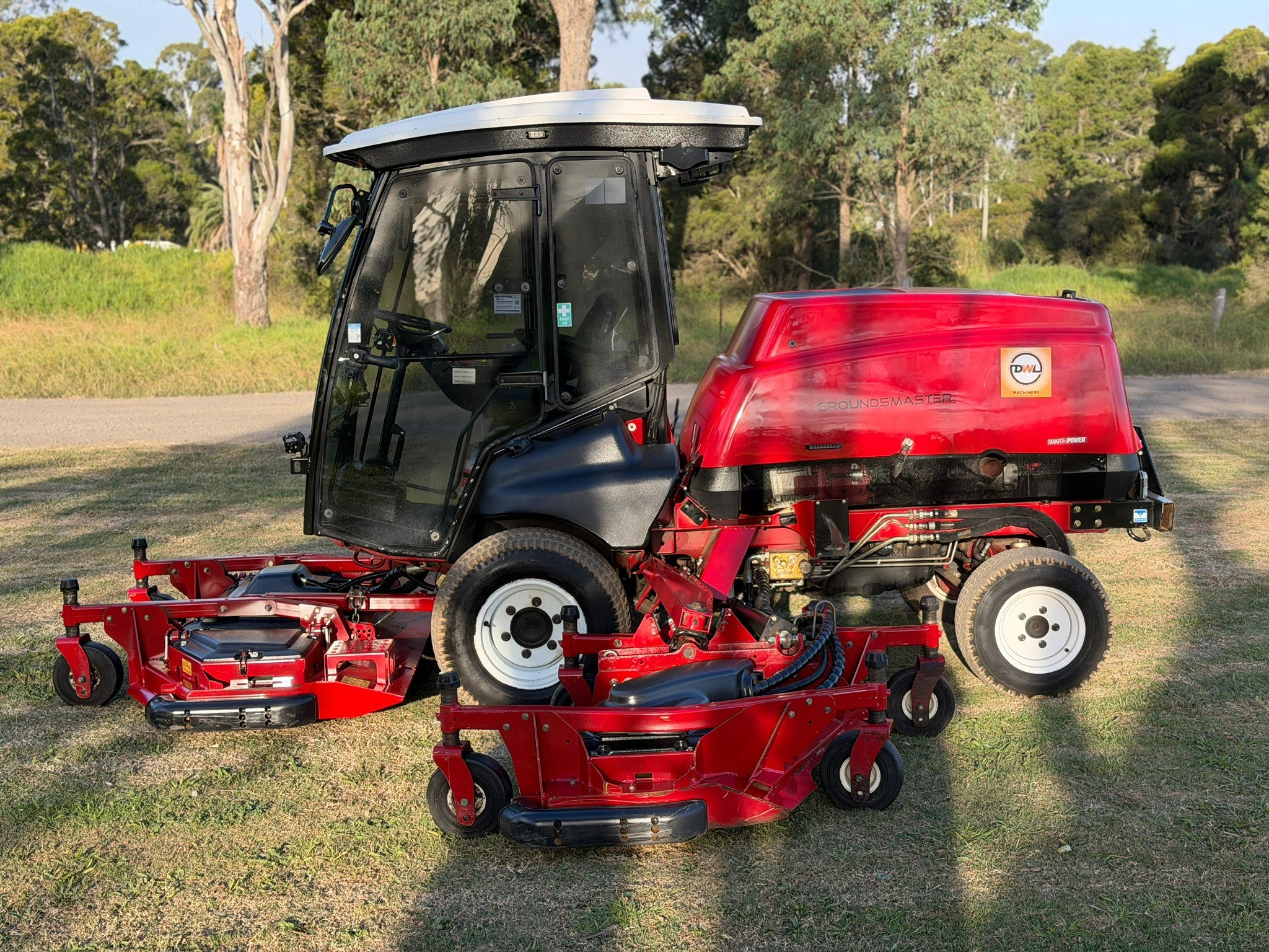 TORO GROUNDSMASTER 5910 DIESEL COMMERCIALRIDE ON LAWN MOWER JOHN DEERE KUBOTA image 3