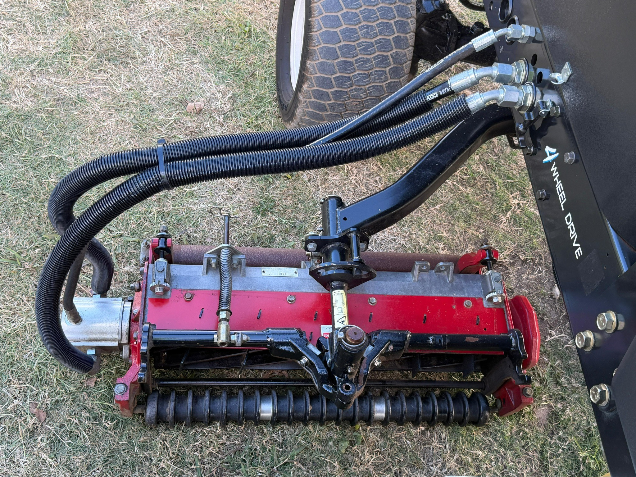 TORO REELMASTER 7000D RIDE ON FAIRWAY CYLINDER REEL GREENS GOLF COURSE LAWN MOWER JOHN DEERE image 13