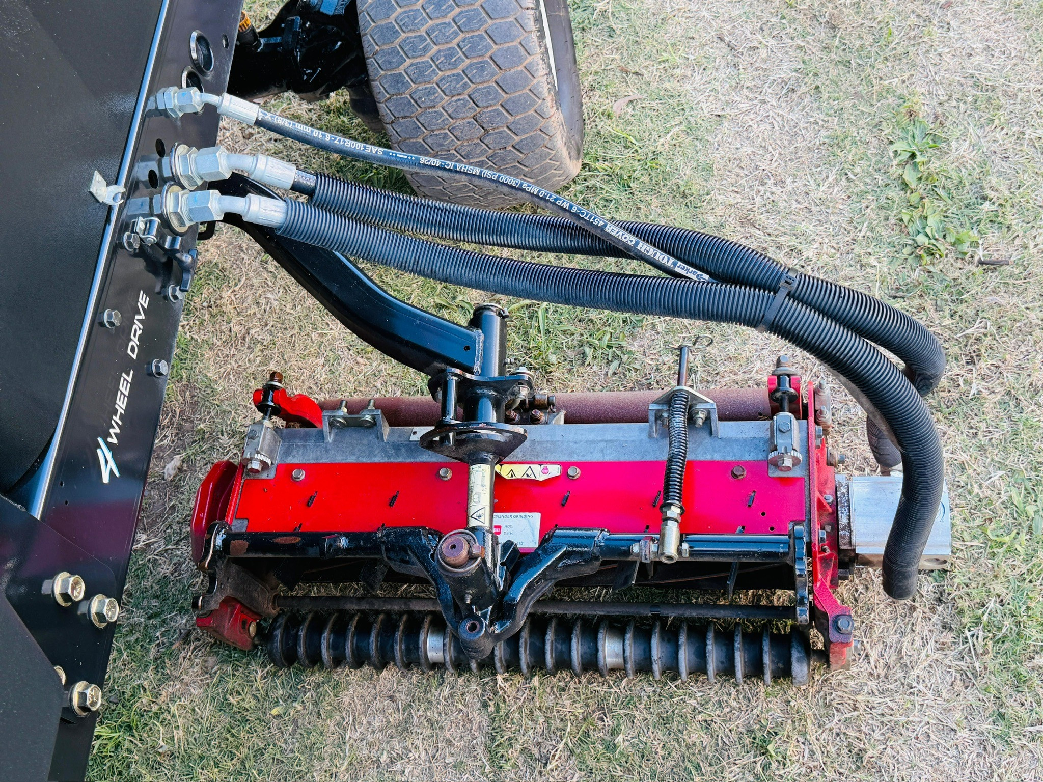 TORO REELMASTER 7000D RIDE ON FAIRWAY CYLINDER REEL GREENS GOLF COURSE LAWN MOWER JOHN DEERE image 15