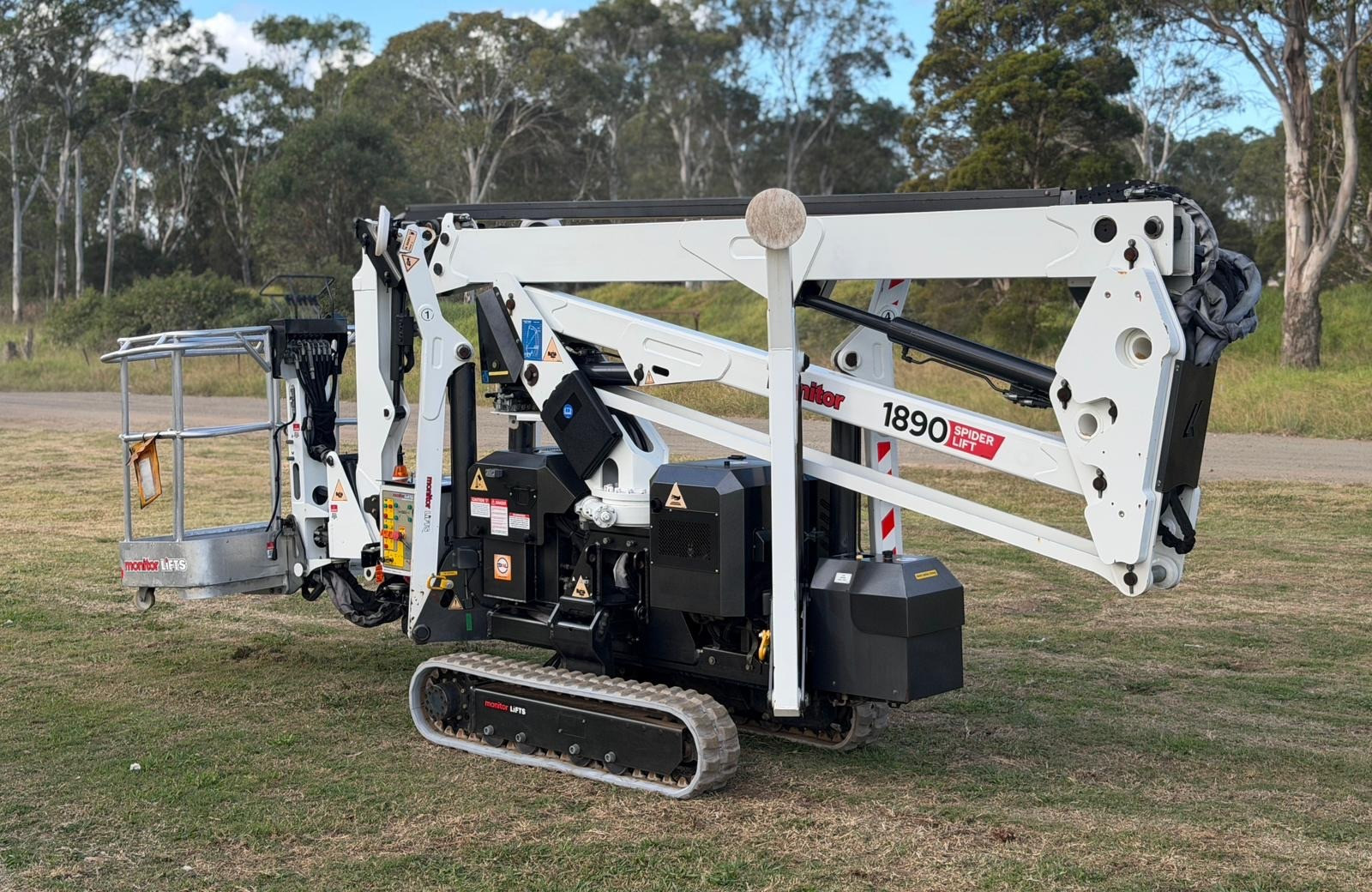 MONITOR 18.90 PRO 18M SPIDER KNUCKLE BOOM SCISSOR LIFT CHERRY PICKER EWP image 3