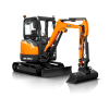 Develon DX25Z-7 Excavator_Shadow