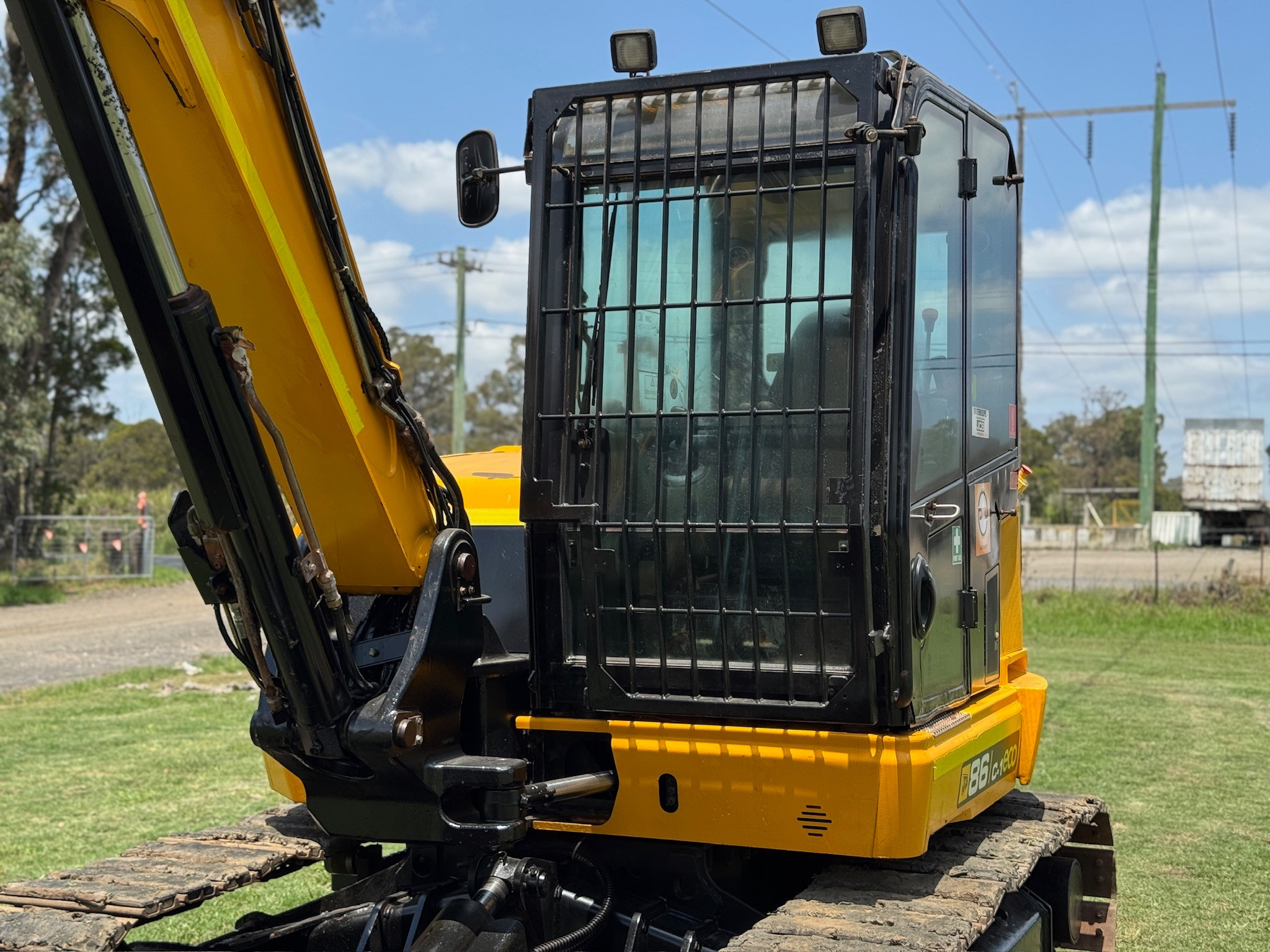 JCB 86C-1 8.6T EXCAVATOR LOADER KOBELCO CASE KOMATSU CAT KUBOTA image 11