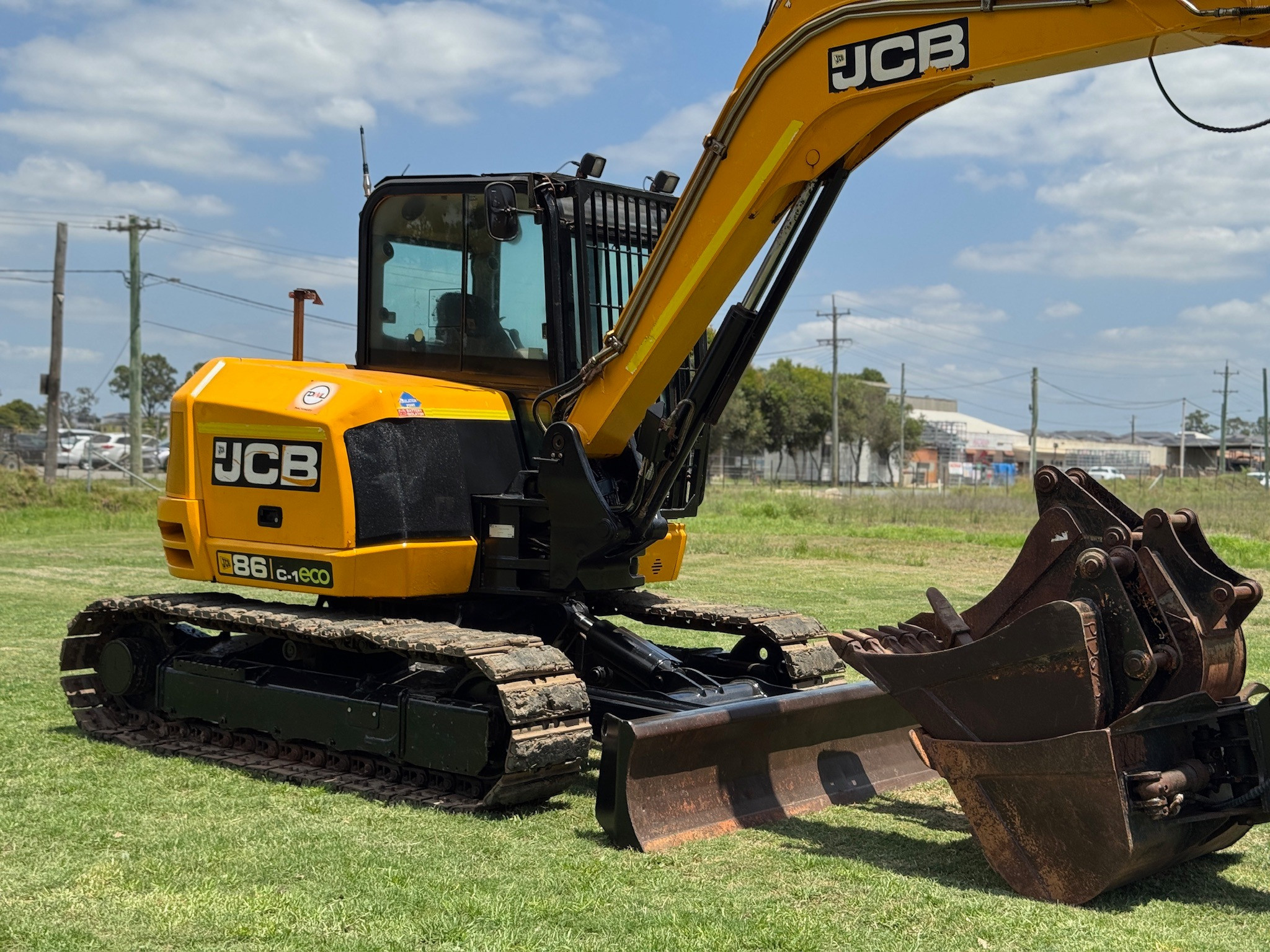 JCB 86C-1 8.6T EXCAVATOR LOADER KOBELCO CASE KOMATSU CAT KUBOTA image 10