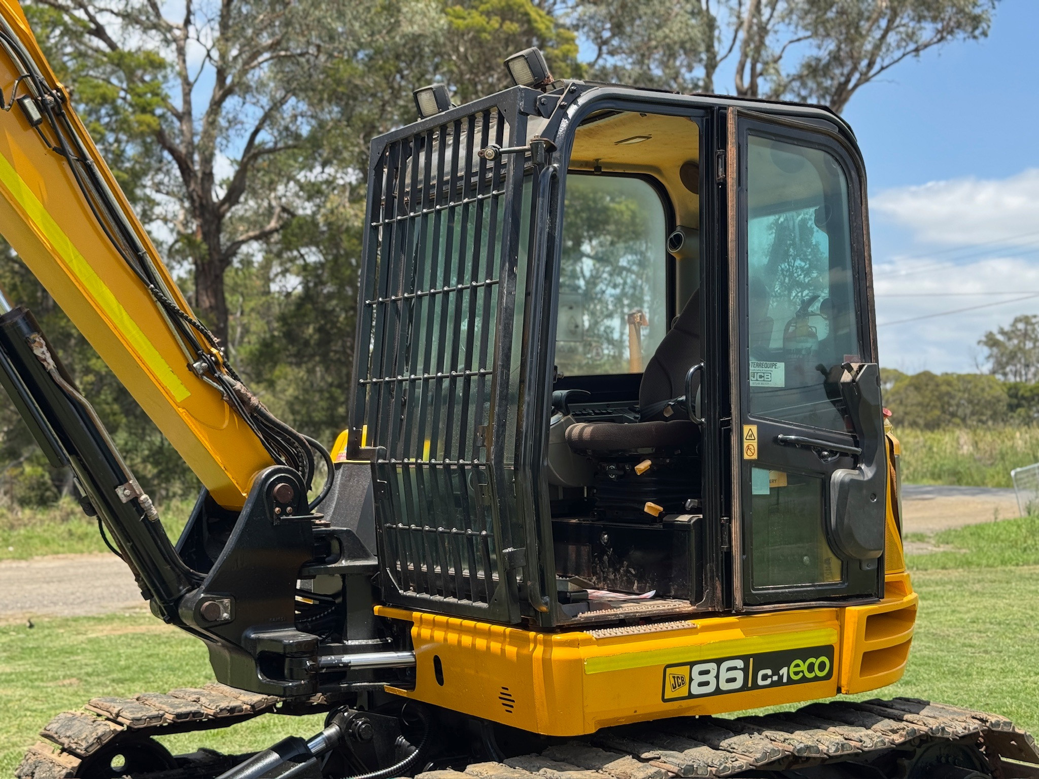 JCB 86C-1 8.6T EXCAVATOR LOADER KOBELCO CASE KOMATSU CAT KUBOTA image 14