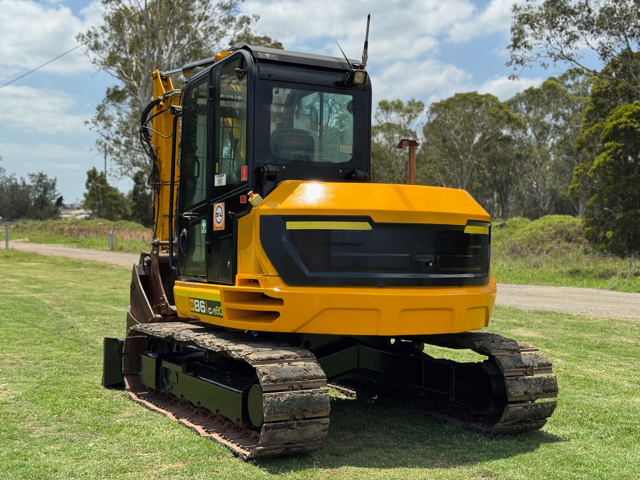 JCB 86C-1 8.6T EXCAVATOR LOADER KOBELCO CASE KOMATSU CAT KUBOTA image 4