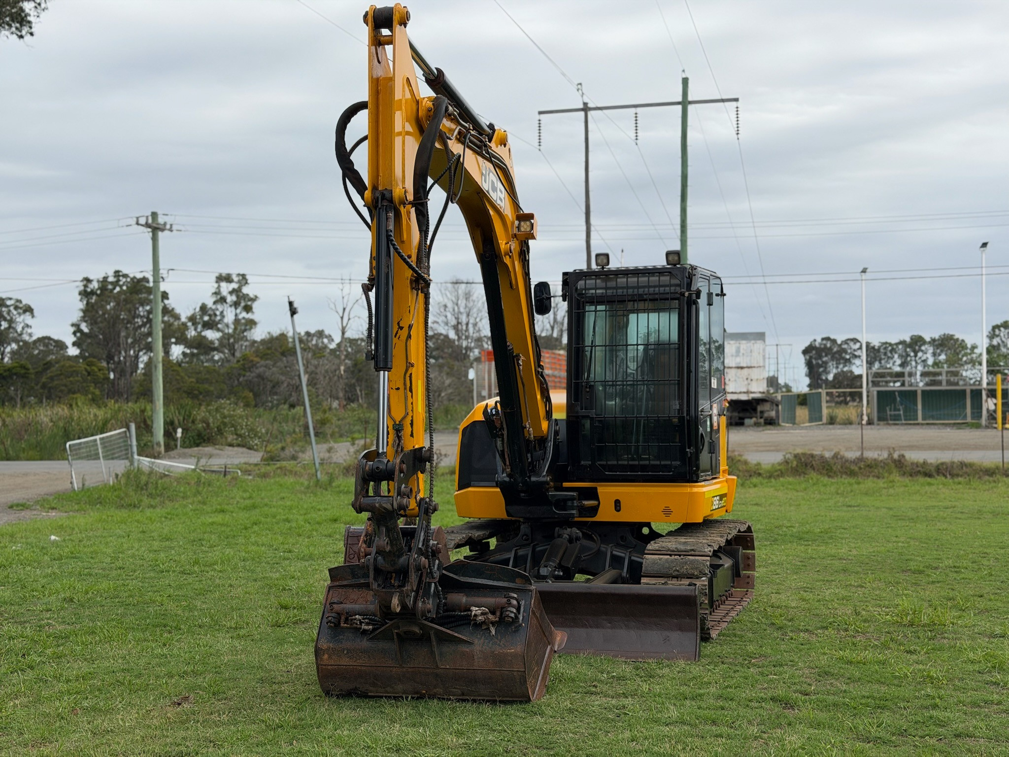 JCB 86C-1 8.6T EXCAVATOR LOADER KOBELCO CASE KOMATSU CAT KUBOTA image 20
