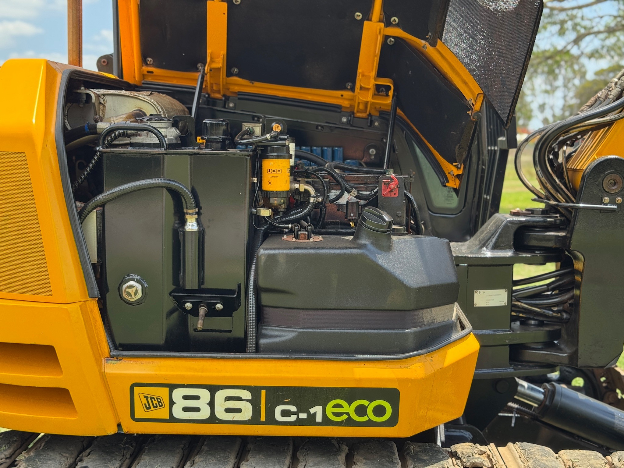 JCB 86C-1 8.6T EXCAVATOR LOADER KOBELCO CASE KOMATSU CAT KUBOTA image 18