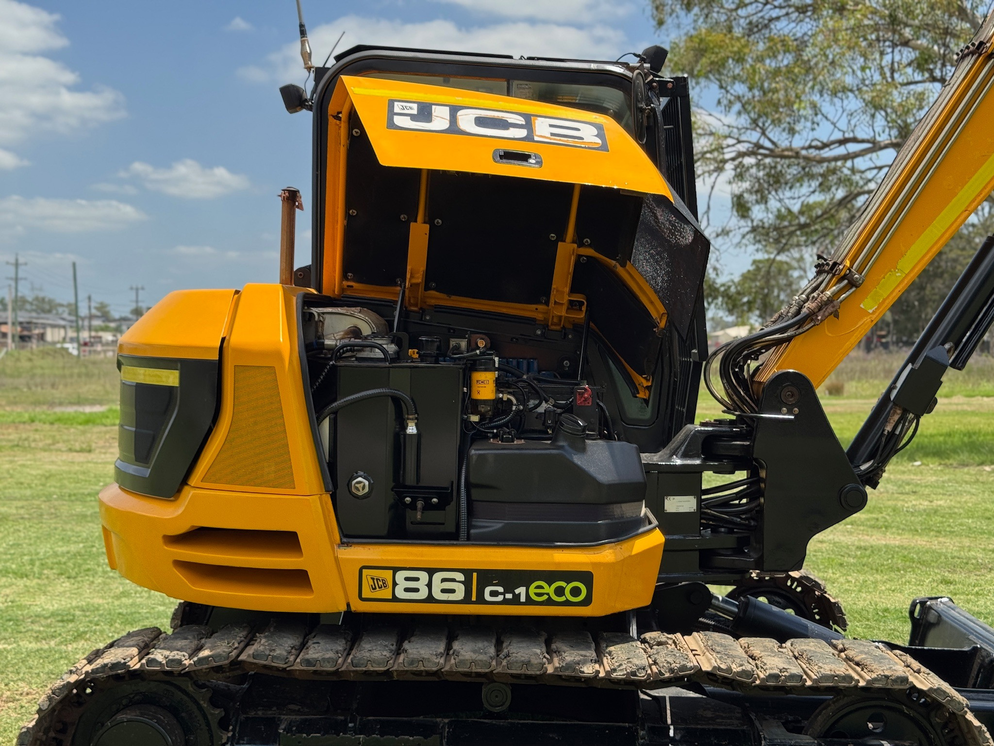 JCB 86C-1 8.6T EXCAVATOR LOADER KOBELCO CASE KOMATSU CAT KUBOTA image 8