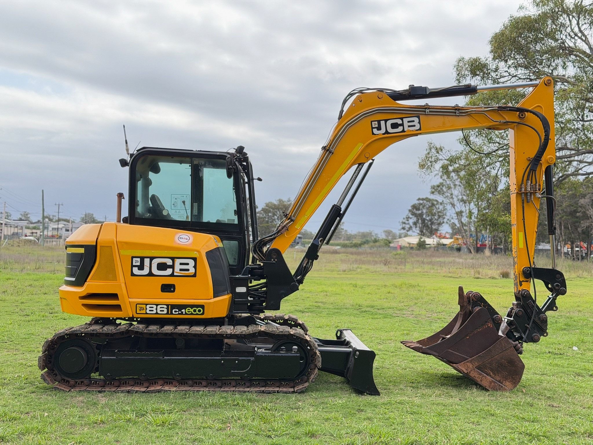 JCB 86C-1 8.6T EXCAVATOR LOADER KOBELCO CASE KOMATSU CAT KUBOTA image 2