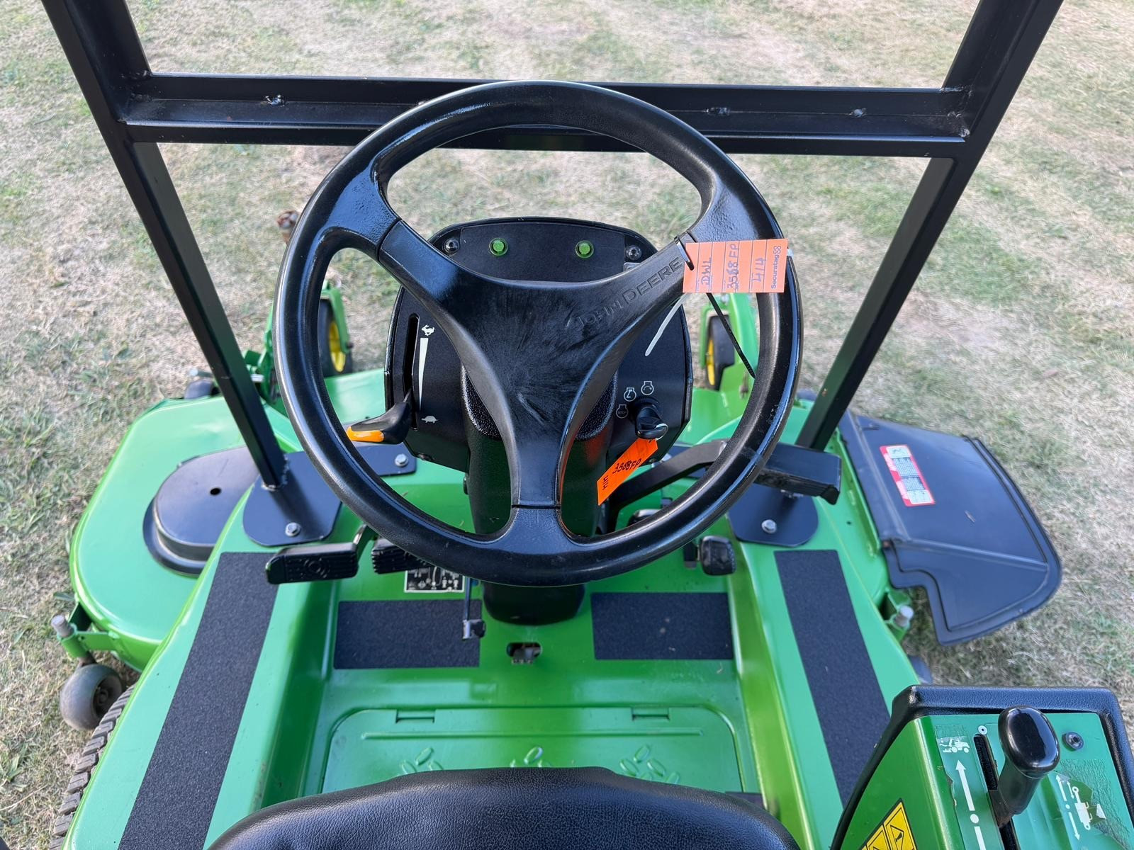JOHN DEERE 1570 72 INCH 4WD COMMERCIAL OUT FRONT RIDE ON DIESEL LAWN MOWER KUBOTA ISEKI TORO image 12
