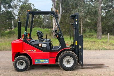 ENFORCER FD25T-AT 2.5T 3.3M FORKLIFT DIESEL TELEHANDLER CRANE NISSAN FORKFORCE TOYOTA