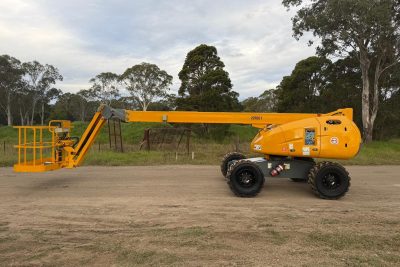 HAULOTTE HA16TPX 16M ALL TERRAIN DIESEL BOOM SCISSOR LIFT ELEVATED WORK PLATFORM EWP GENIE