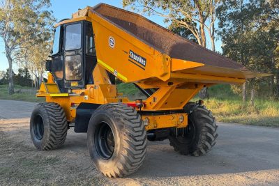 THWAITES 9T ARTICULATED SWIVEL ALL TERRAIN DUMPER SITE DUMP TRUCK WACKER NEUSON CANYCOM CASE