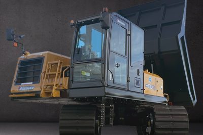 MOROOKA MST110CR TRACKED ALL TERRAIN SITE DUMPER