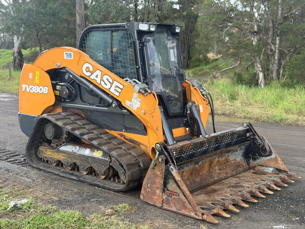 CASE TV380B 90HP HIGH FLOW POSI TRACK SKID STEER LOADER CATERPILLAR ...