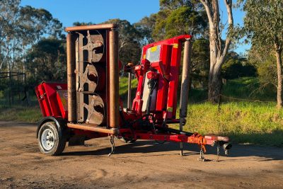 TRIMAX PEGASUS S4 493 TRAILED FOLDING WINGED FINISHING MOWER SLASHER