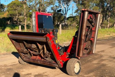 TORO GROUNDMASTER 1200 TRAILED FOLDING WINGED FINISHING MOWER SLASHER