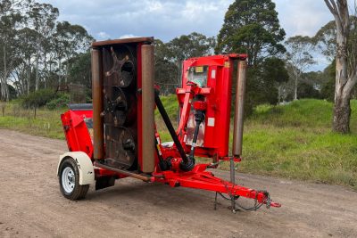TRIMAX PEGASUS S3 493 TRAILED FOLDING WINGED FINISHING MOWER SLASHER