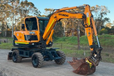 HYUNDAI ROBEX 55W-9 WHEELED EXCAVATOR LOADER DEVELON VOLVO TAKEUCHI HITACHI