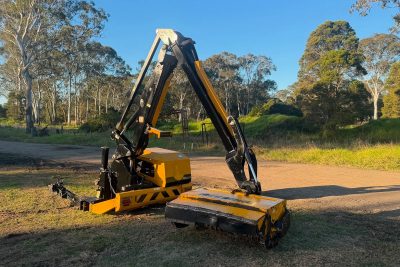MCCONNEL POWER ARM PA5675 5.6M REACH FLAIL MOWER SLASHER TRACTOR NOREMAT