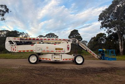 GENIE ZX 135/70 141FT 43.1M ALL TERRAIN BOOM SCISSOR LIFT ELEVATED WORK PLATFORM EWP GENIE